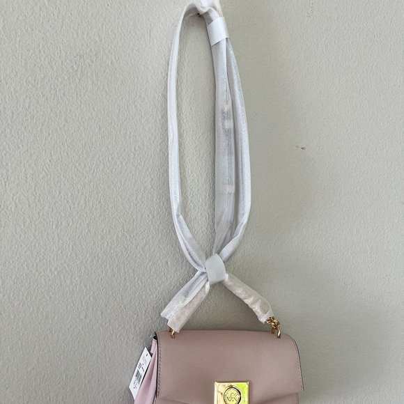 Brand New! Michael Kors Cross-Body Purse in this season's "it" color - blush. - Picture 2 of 9